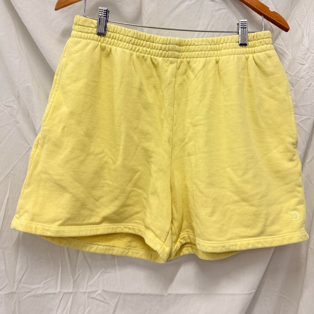 Daydreamers Yellow Sweatshort Large Cozy‎ Loungewear Warm